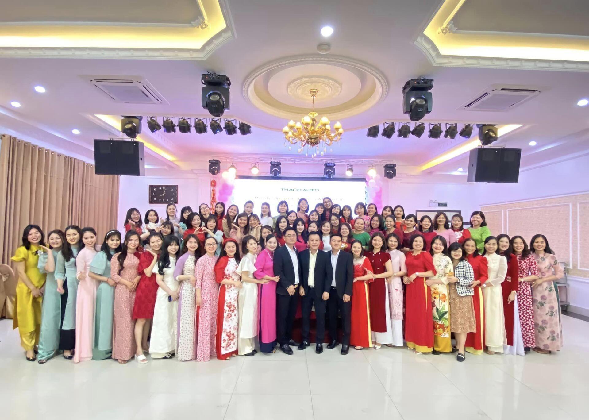 THACO AUTO NGHỆ AN TỔ CHỨC SỰ KIỆN CHÀO MỪNG NGÀY QUỐC TẾ PHỤ NỮ 08/03