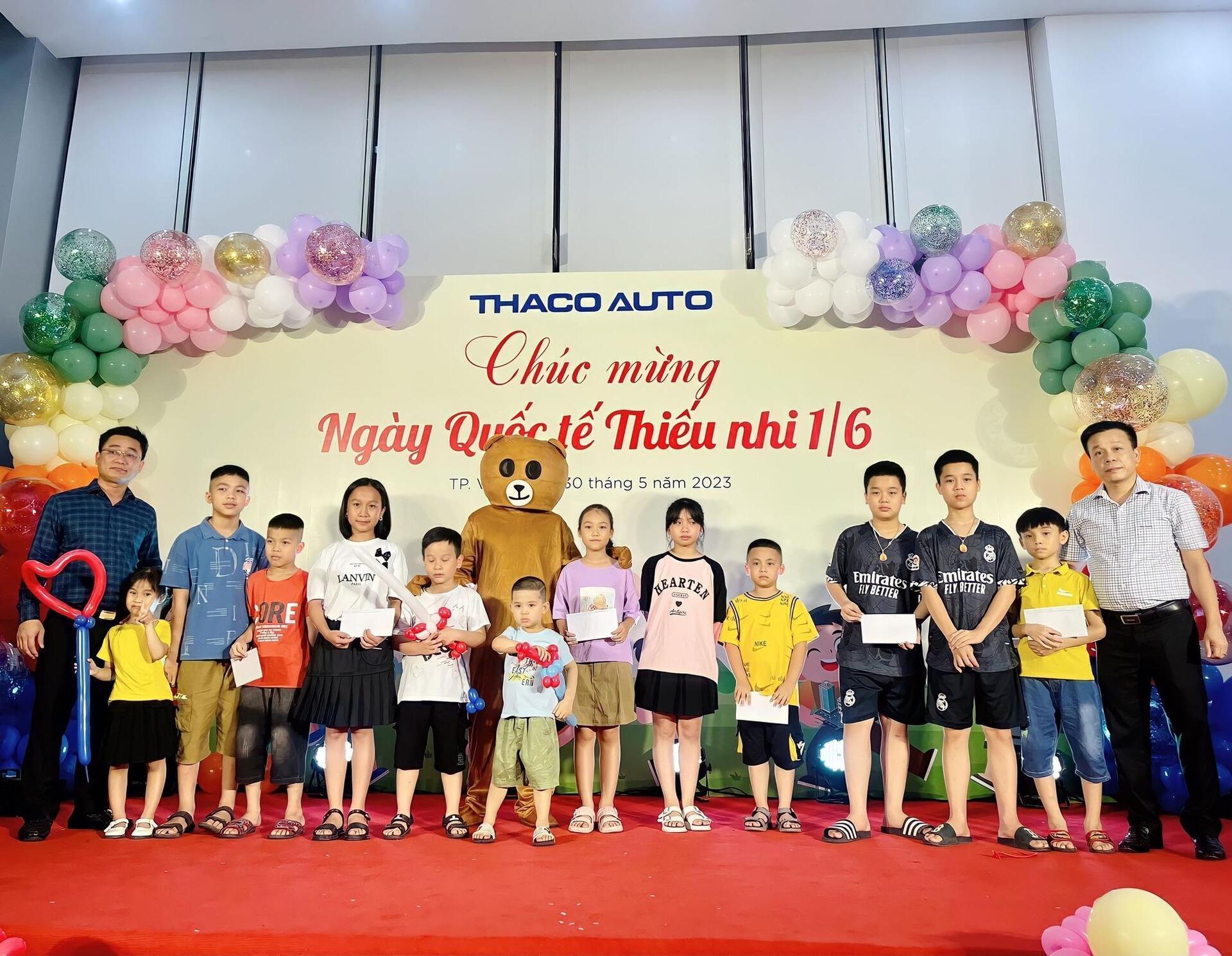 Sôi nổi hoạt động ngày Quốc tế thiếu nhi 1/6 tại Thaco Auto Nghệ An