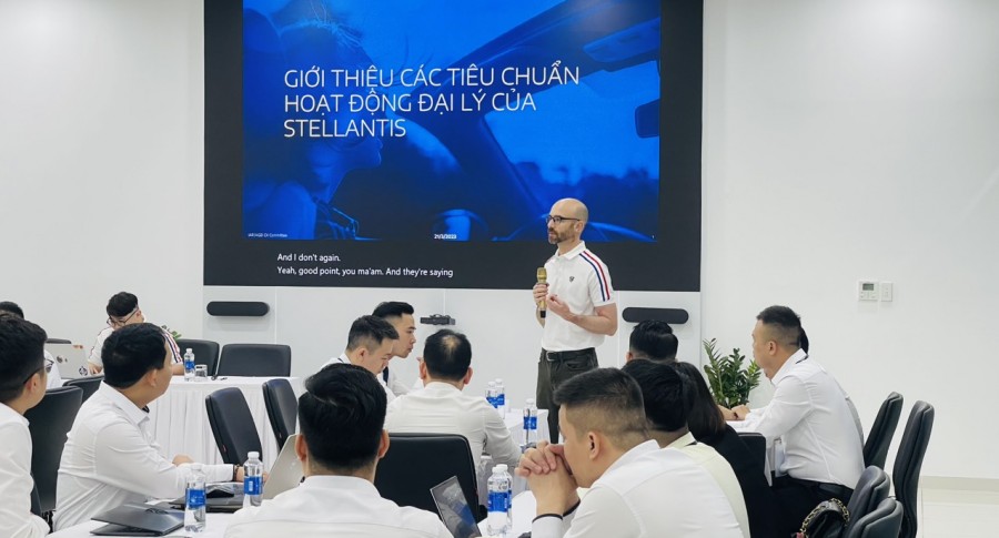 Training on operation standards and improving customer satisfaction index (CSI) for Peugeot dealerships nationwide