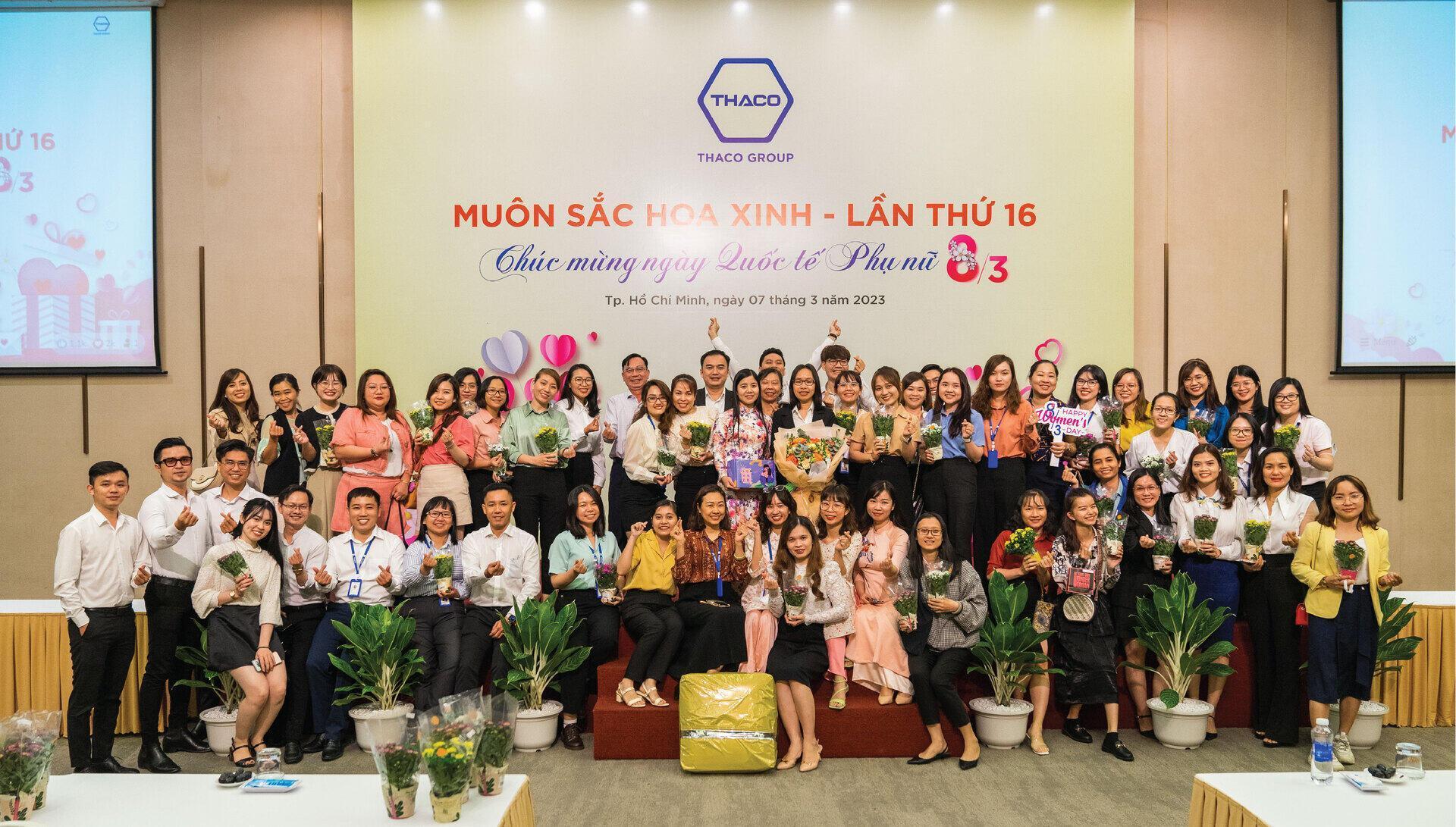 THACO AUTO hòa mình cùng chương trình “Muôn sắc hoa xinh” lần thứ 16 năm 2023